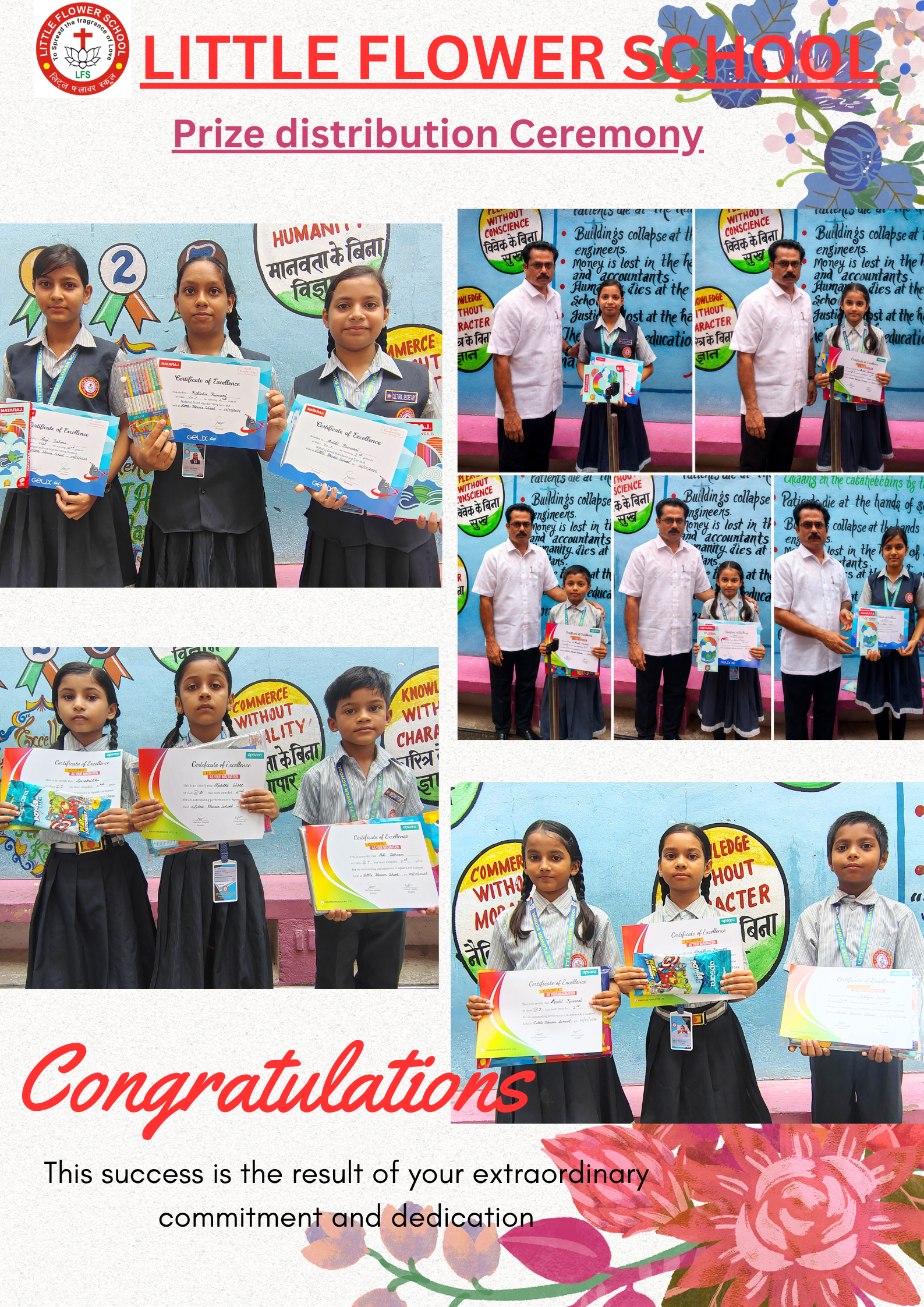Calligraphy and Drawing Competition Participants